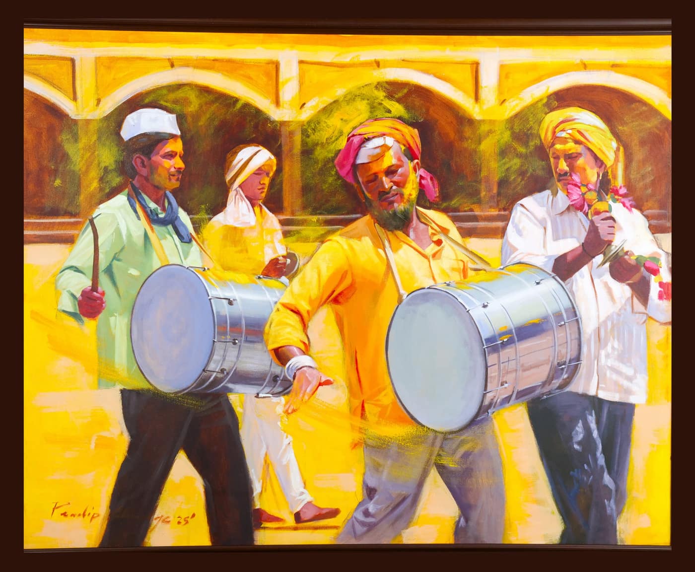 Original artwork by Pradip T. Ghadge