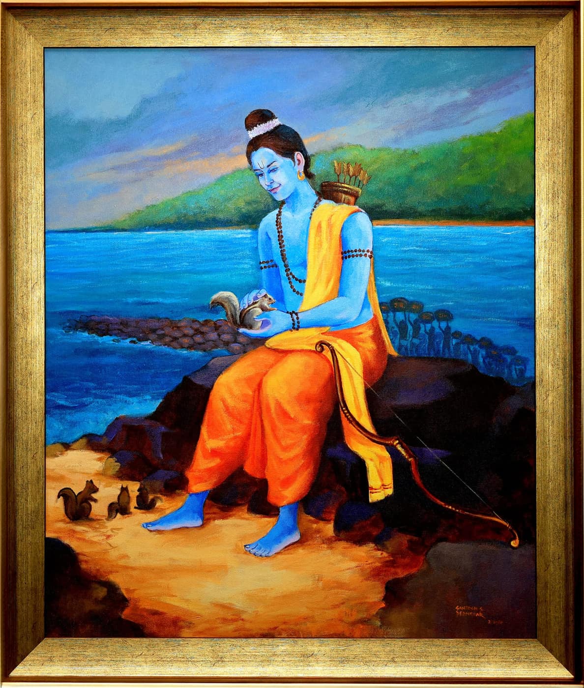 Original artwork by Santosh Pednekar