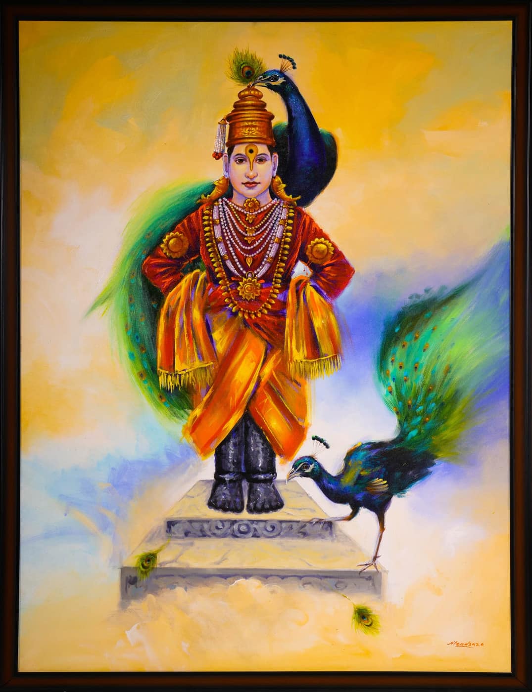 Original artwork by Jitendra C. Gaikwad