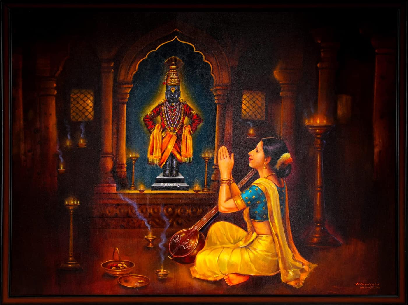 Original artwork by Jitendra C. Gaikwad